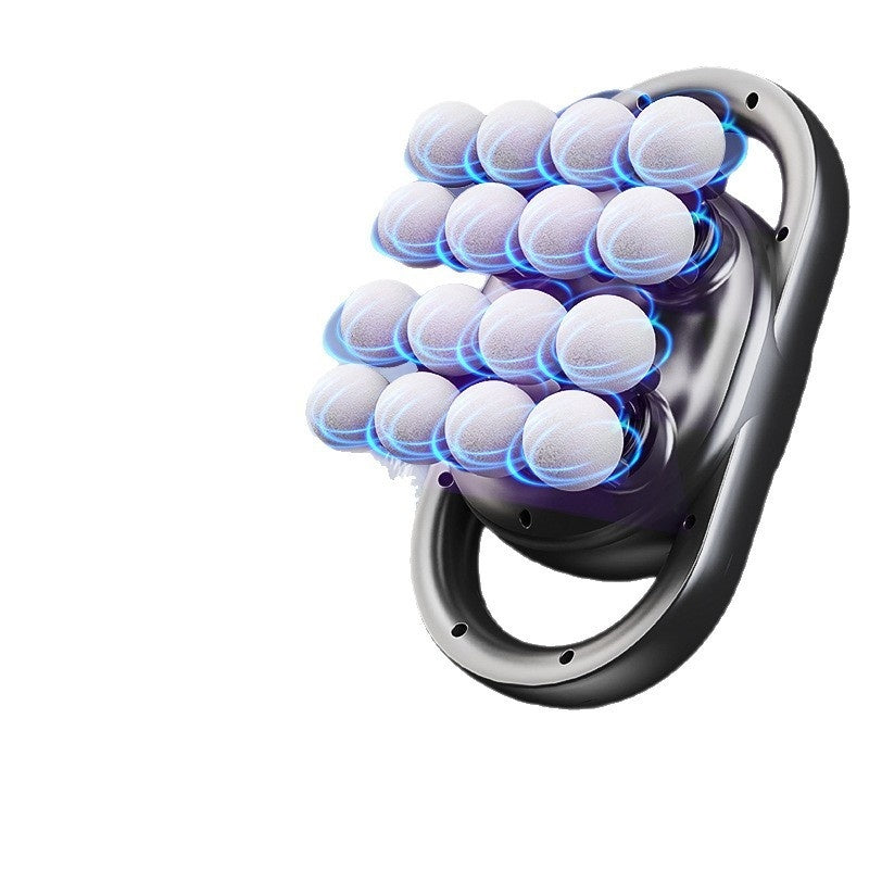 Masajeador Eléctrico Profesional 16 Cabezales – Alivio Profundo para Cuello, Espalda y Piernas